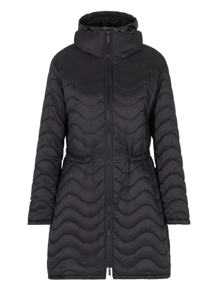 Emporio Armani Nylon Midi Down Jacket - 1