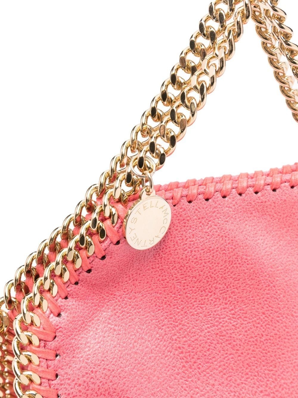 small Falabella chain-link tote - 5