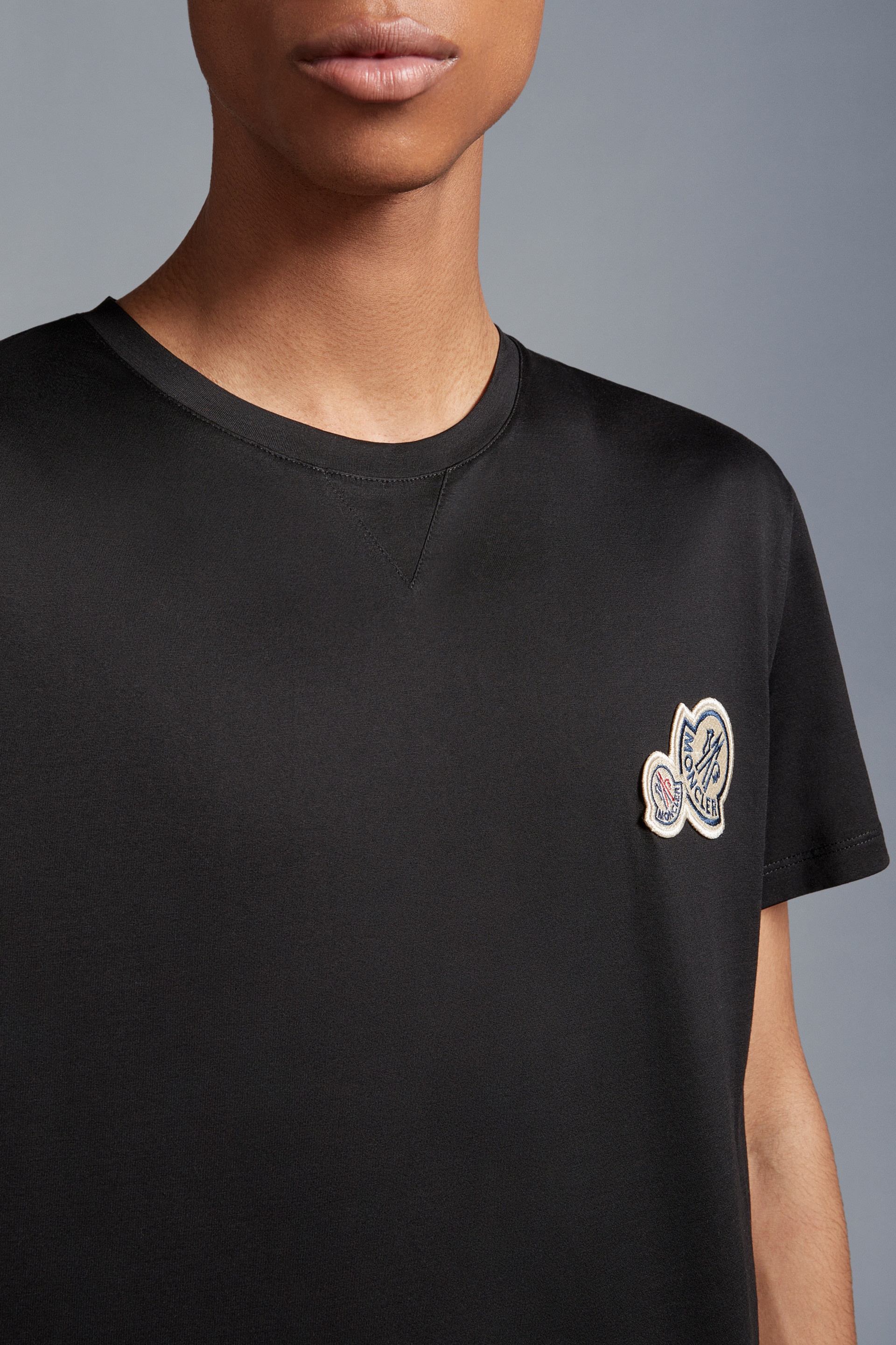 Double Logo Patch T-Shirt - 6