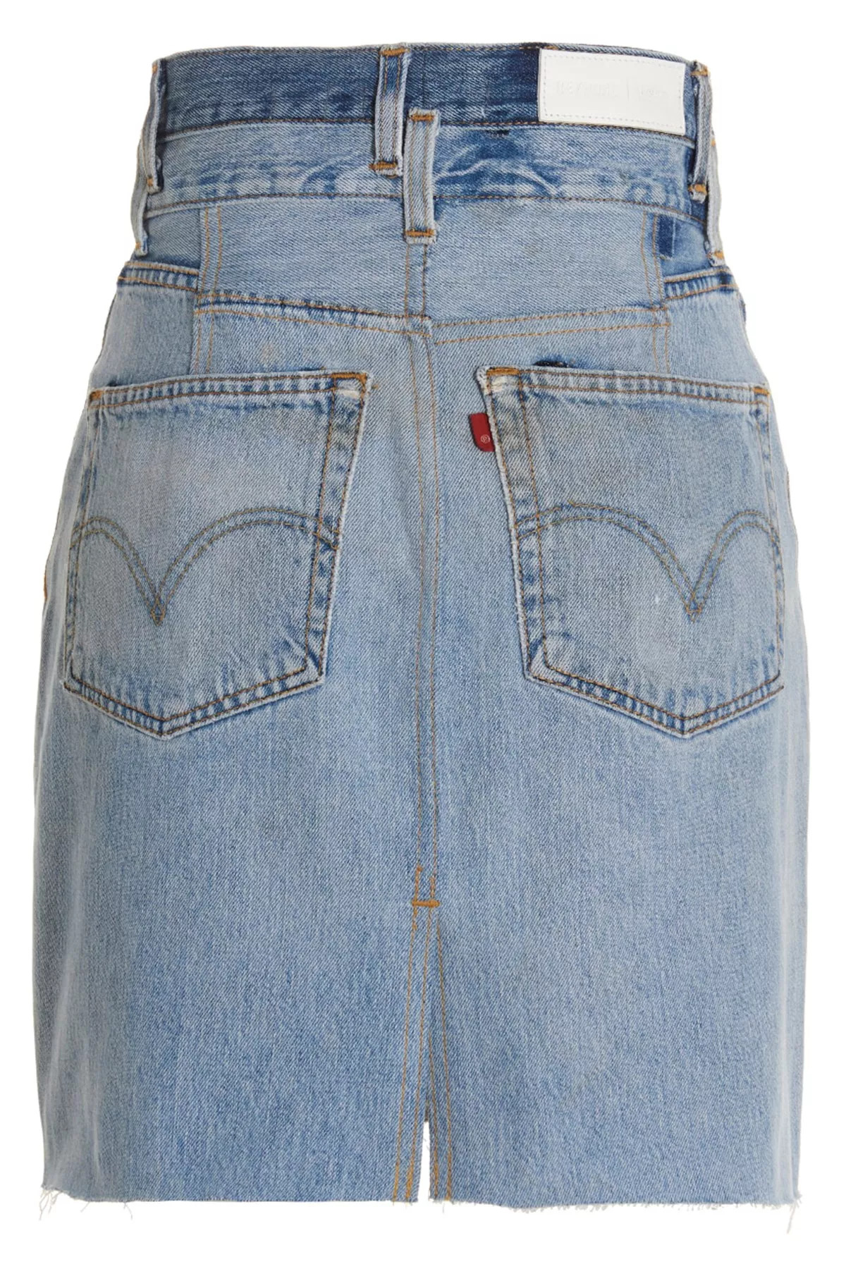 'Double Waisted Pencil' Re Done x Levi's skirt - 14