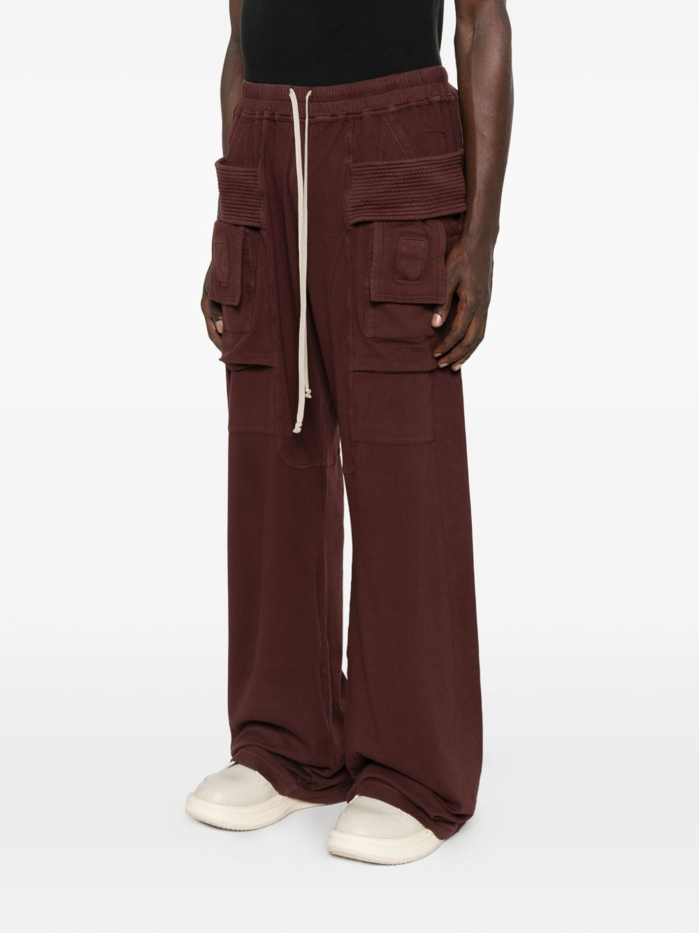 Creatch cargo-pocket drawstring trousers - 3