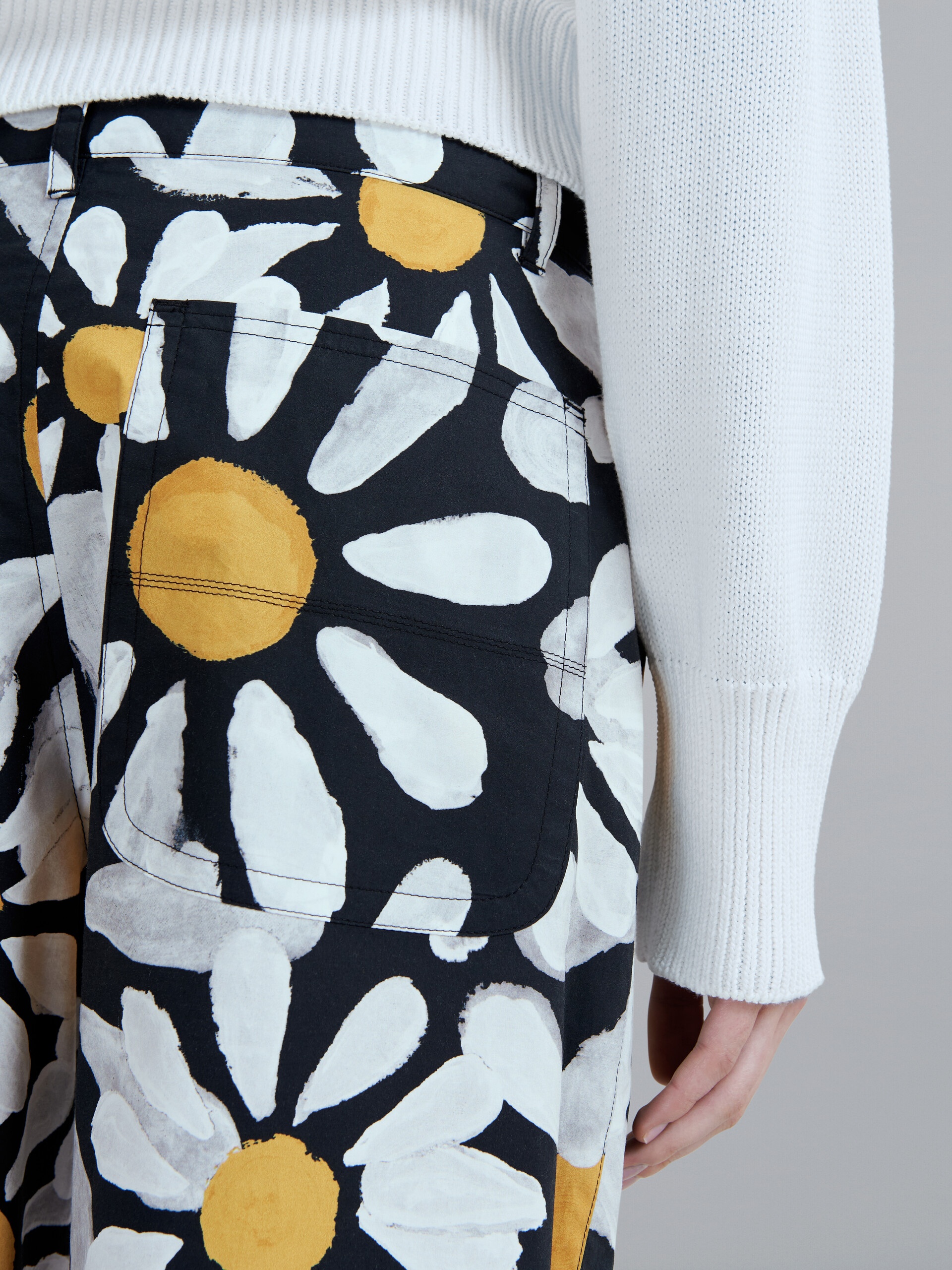 EUPHORIA PRINT POPLIN PANTS - 4