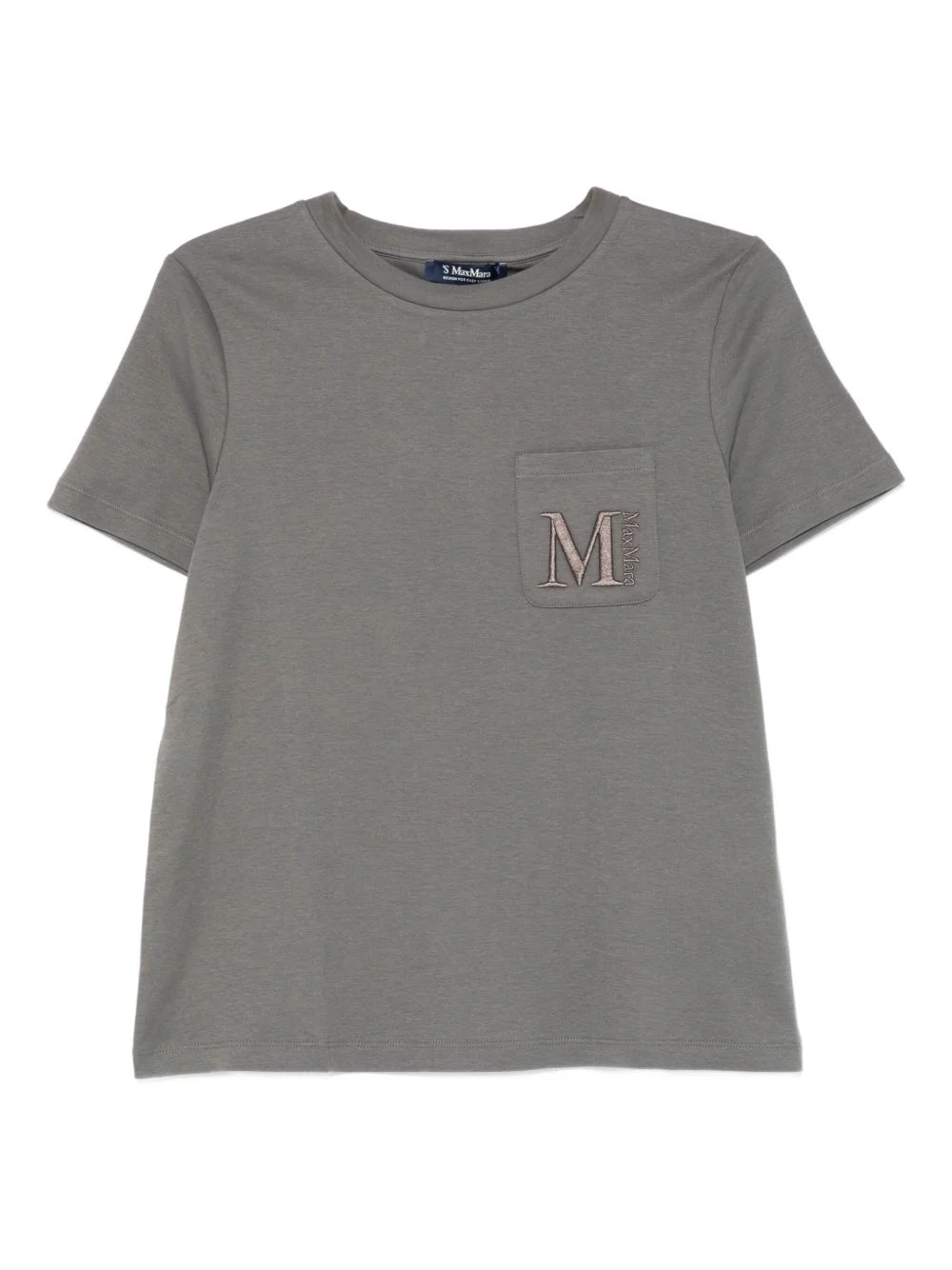 logo-embroidered T-shirt - 1