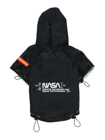 Heron Preston NASA print dog hoodie outlook