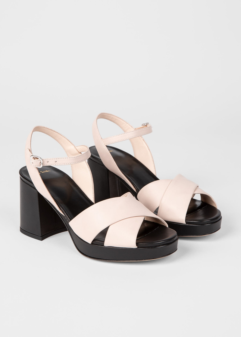 Leather 'Poppy' Heels 5