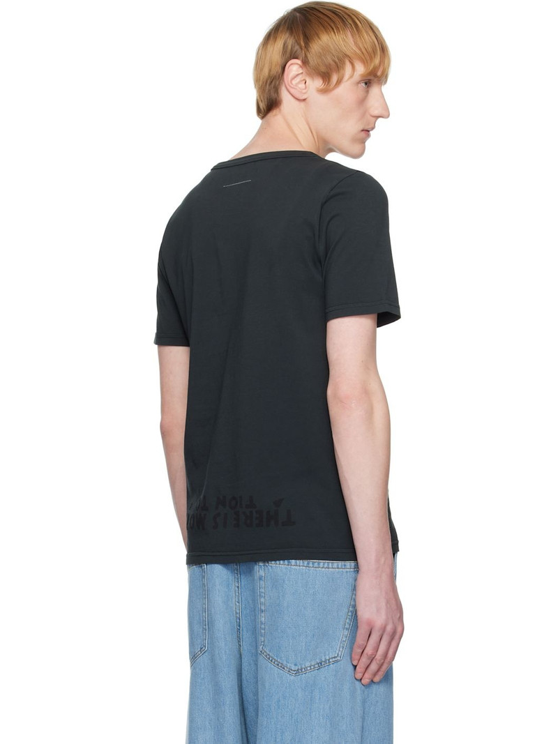 Black V-Neck SIDA Jersey T-shirt 3
