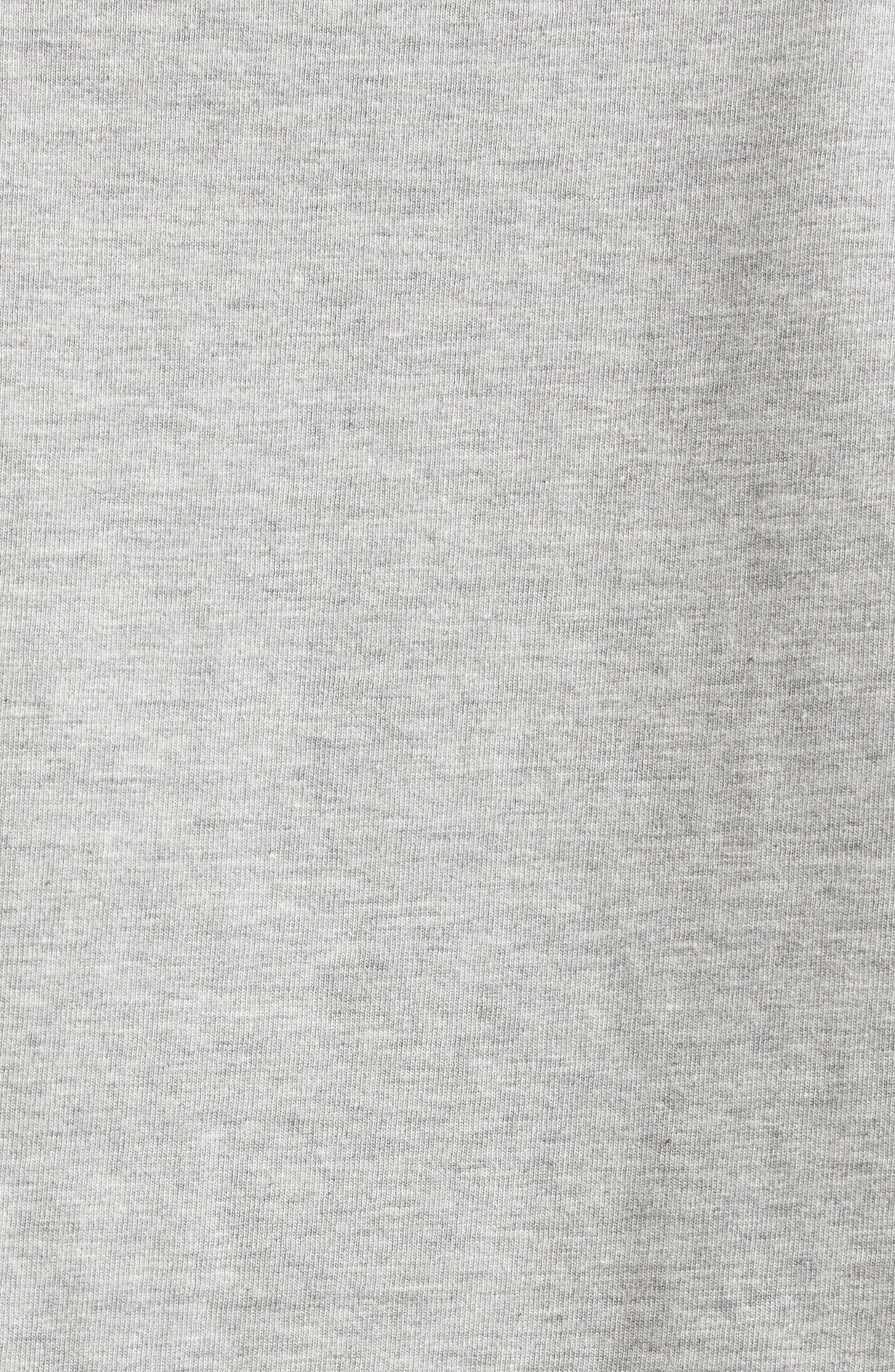 Thom Browne Medium Weight Cotton Jersey Boxy Pocket Tee in Light Grey at Nordstrom - 6