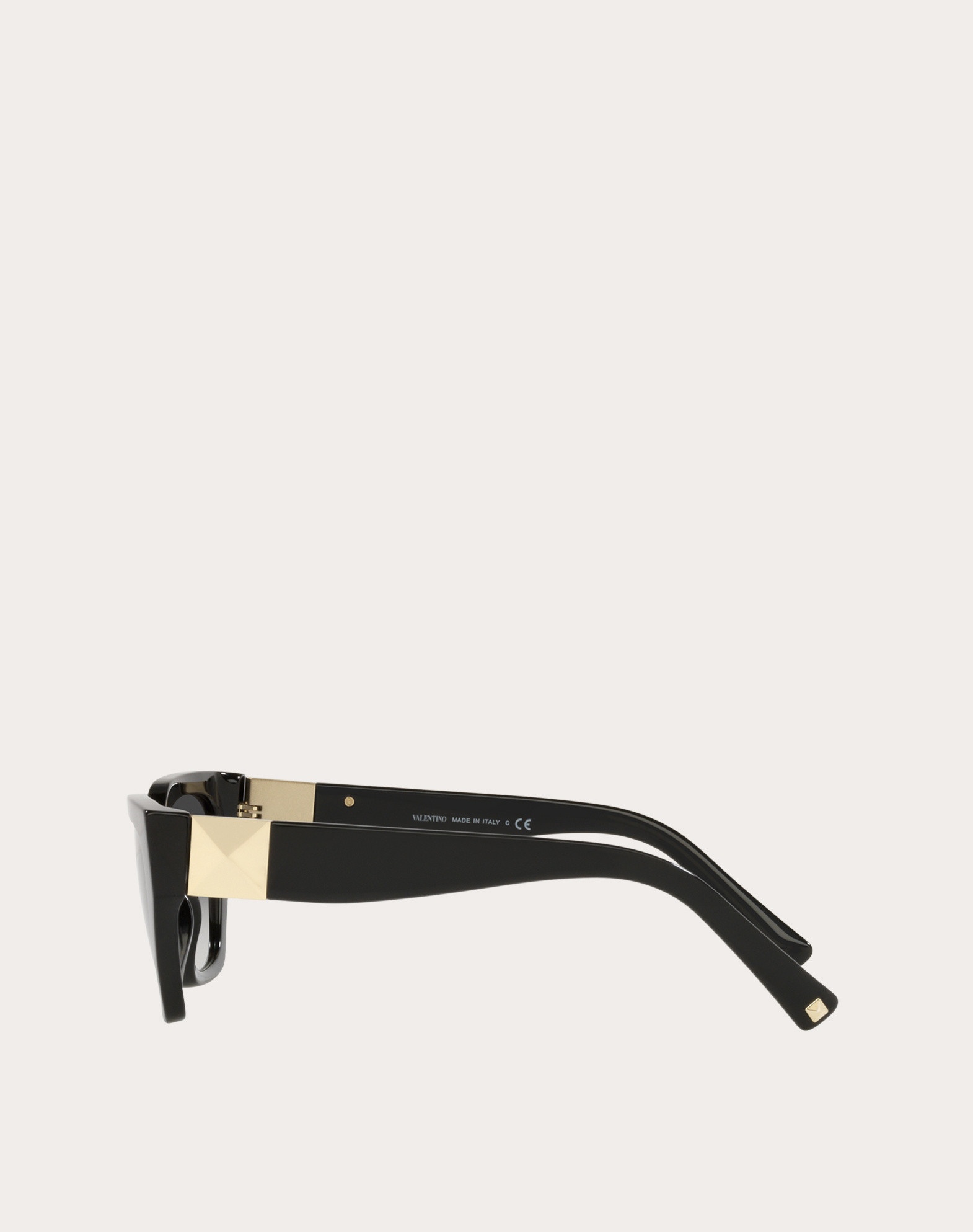 SQUARED ACETATE FRAME ROMAN STUD - 3