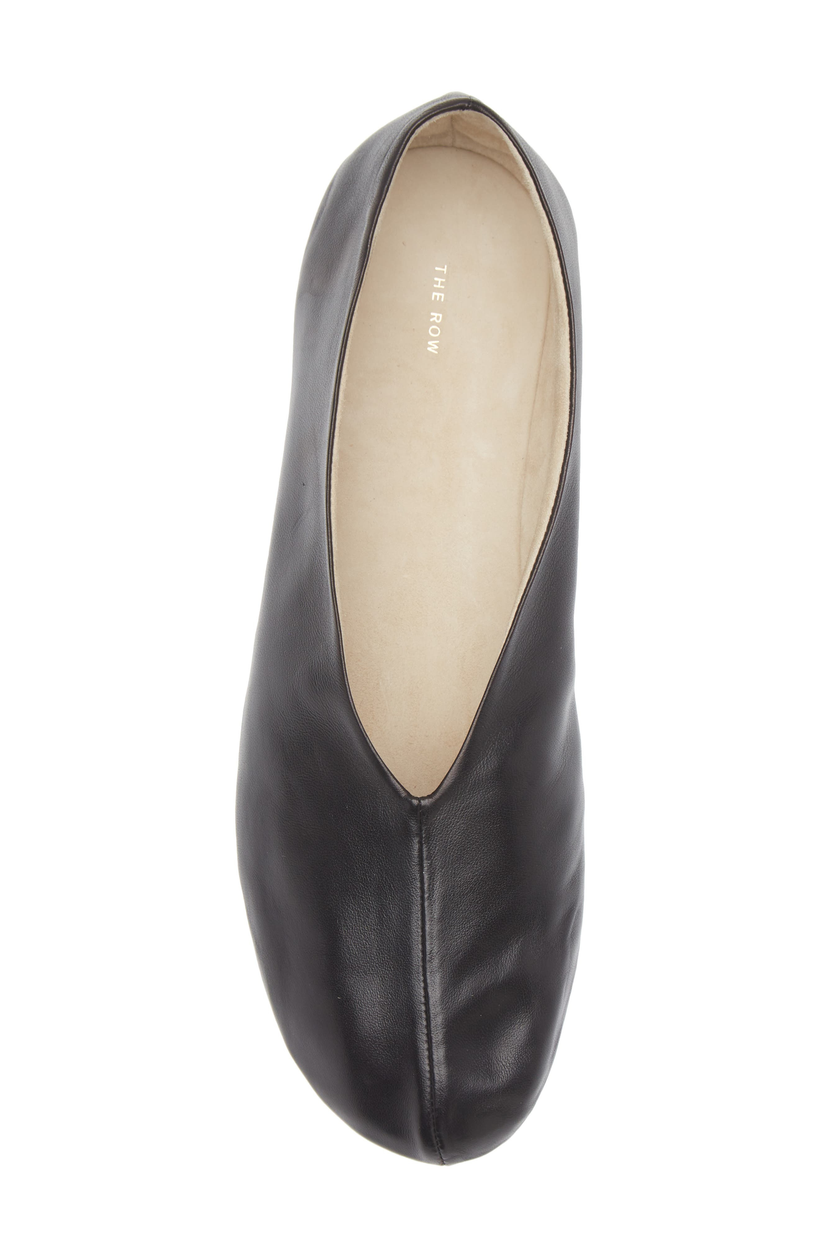 The Row Stella Ballerina Flat in Black at Nordstrom - 5