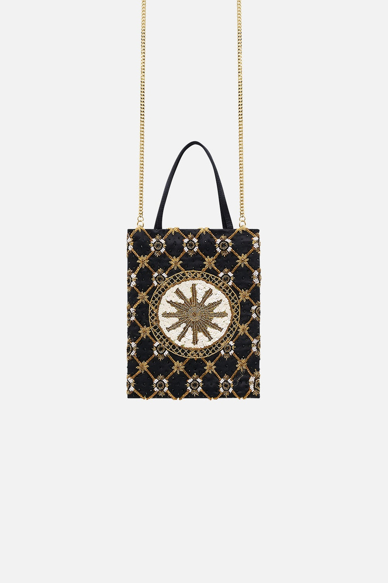 EMBELLISHED MINI TOTE - 1