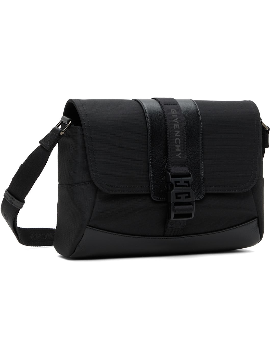 Black Small G-Trail Messenger Bag - 2