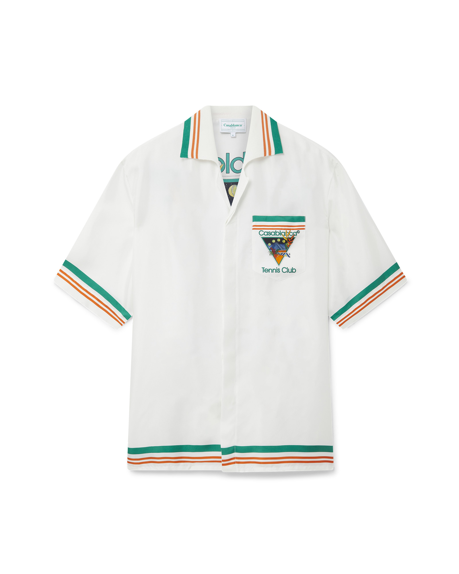 Tennis Club Icon Silk Shirt - 1