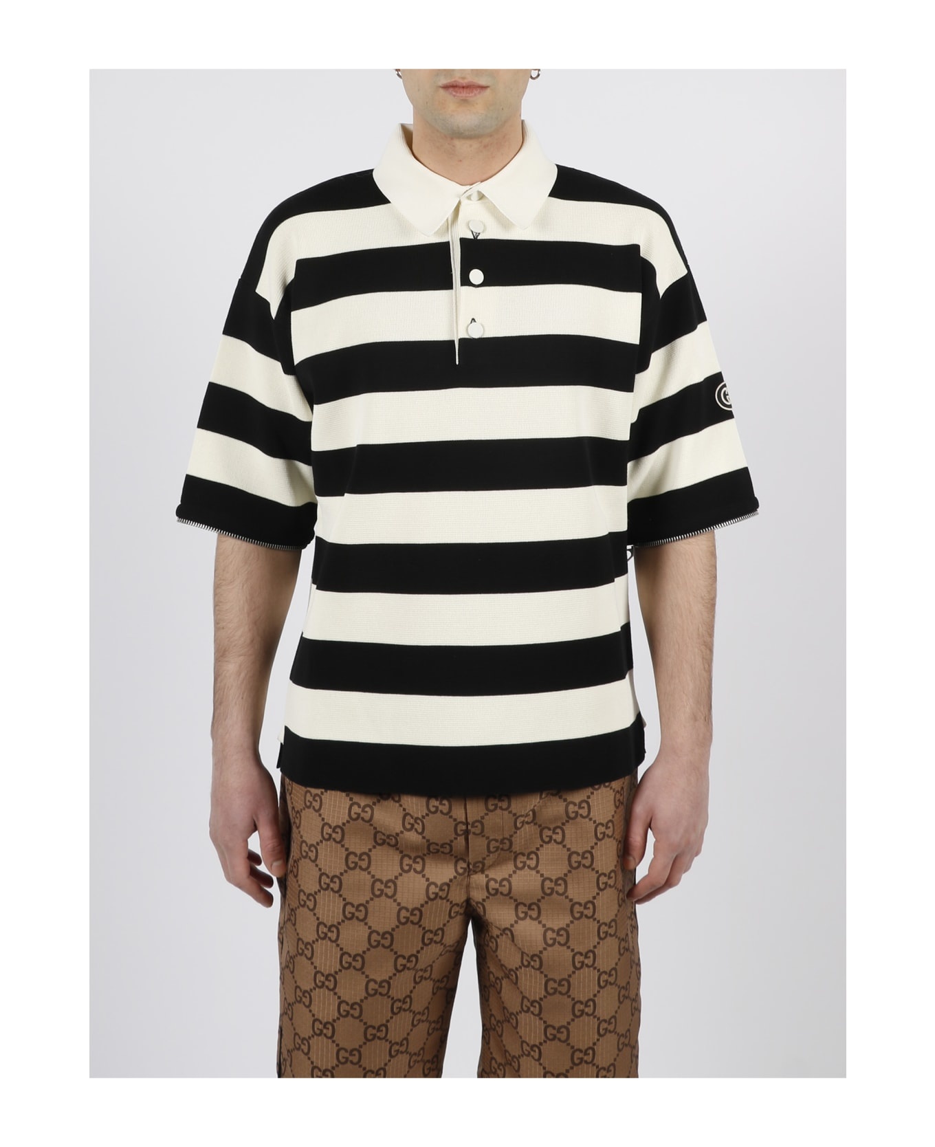 Cotton Logo Polo Shirt - 5