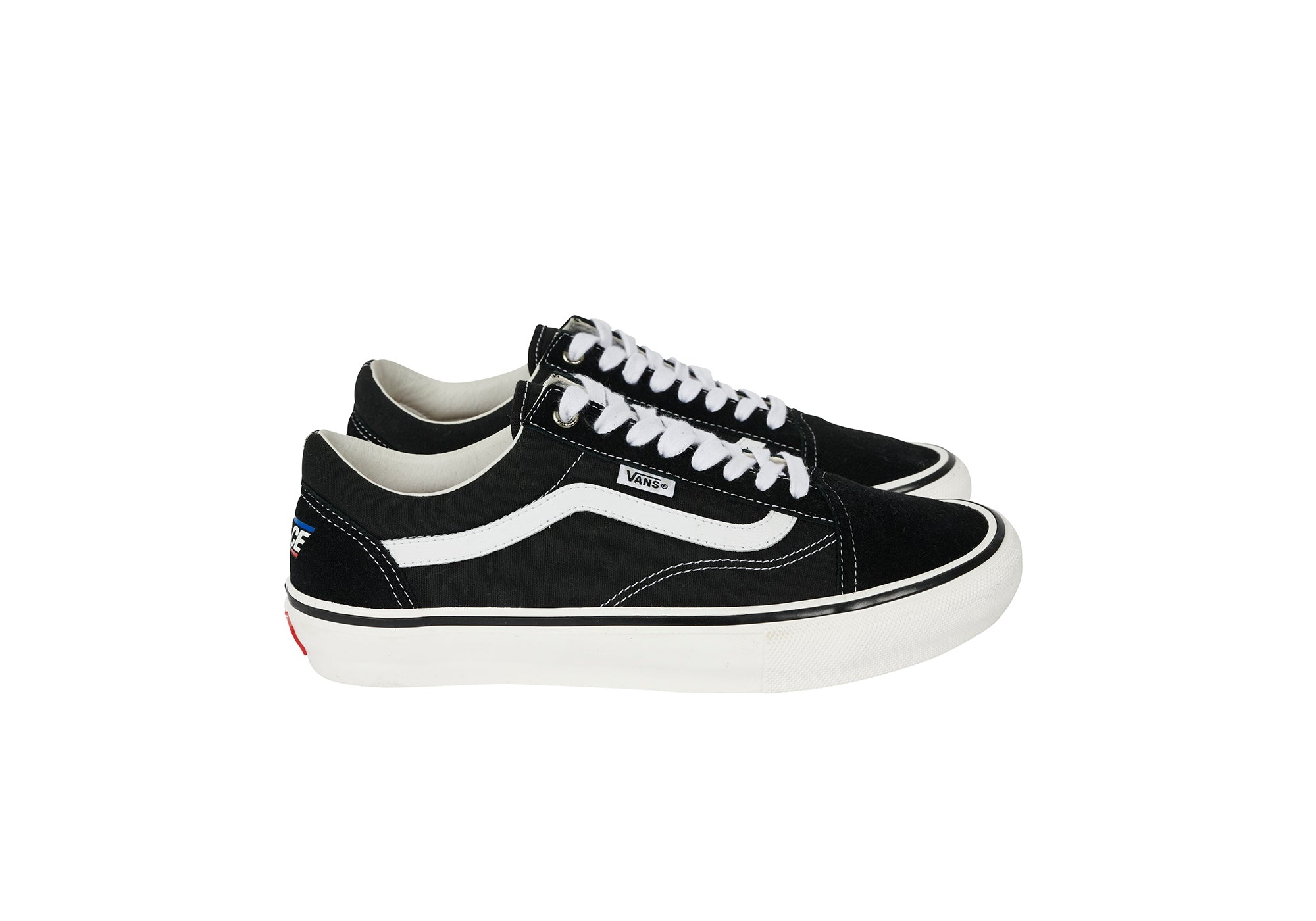 PALACE VANS SKATE OLD SKOOL BLACK / WHITE - 2