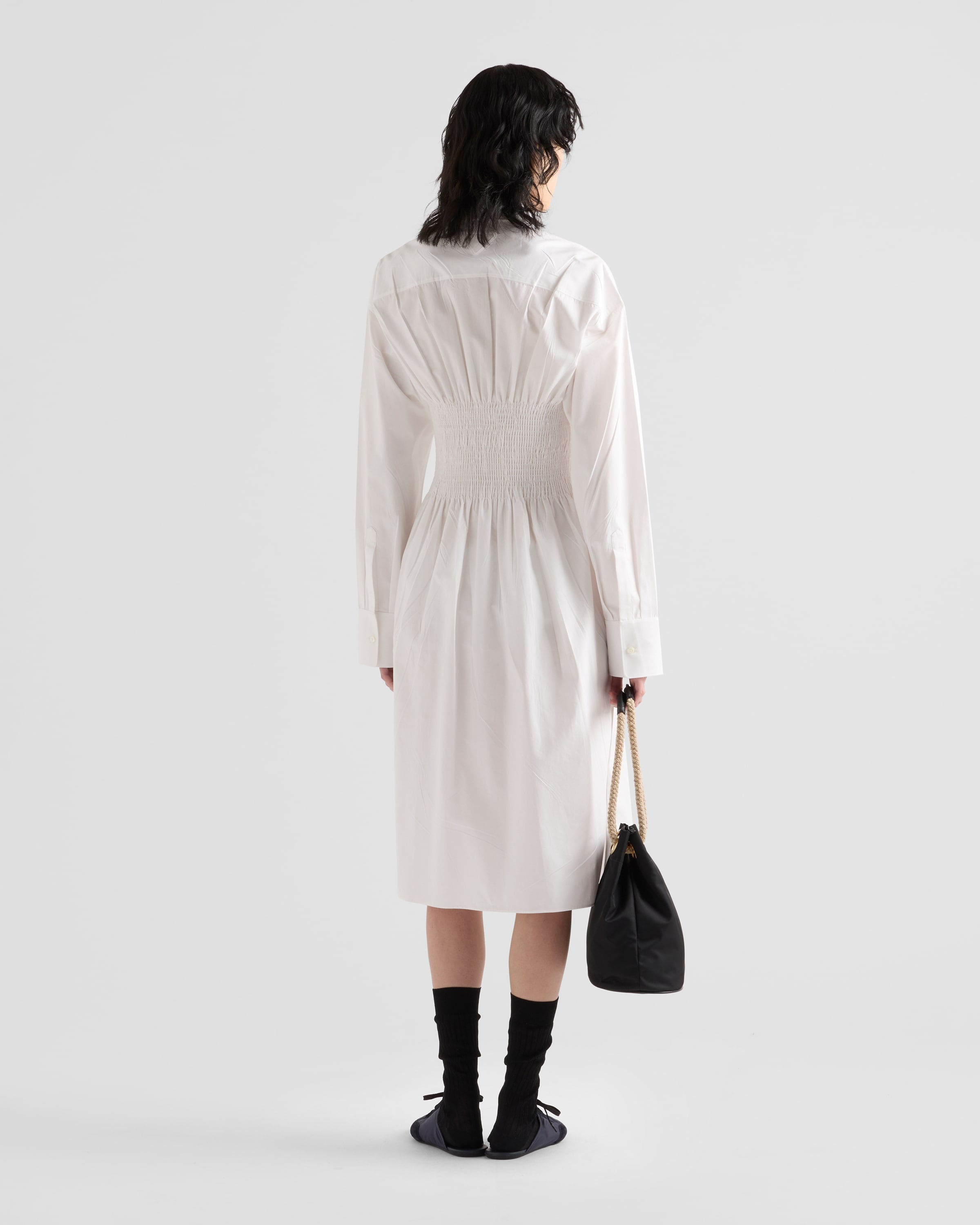 Cotton canvas dress - 5