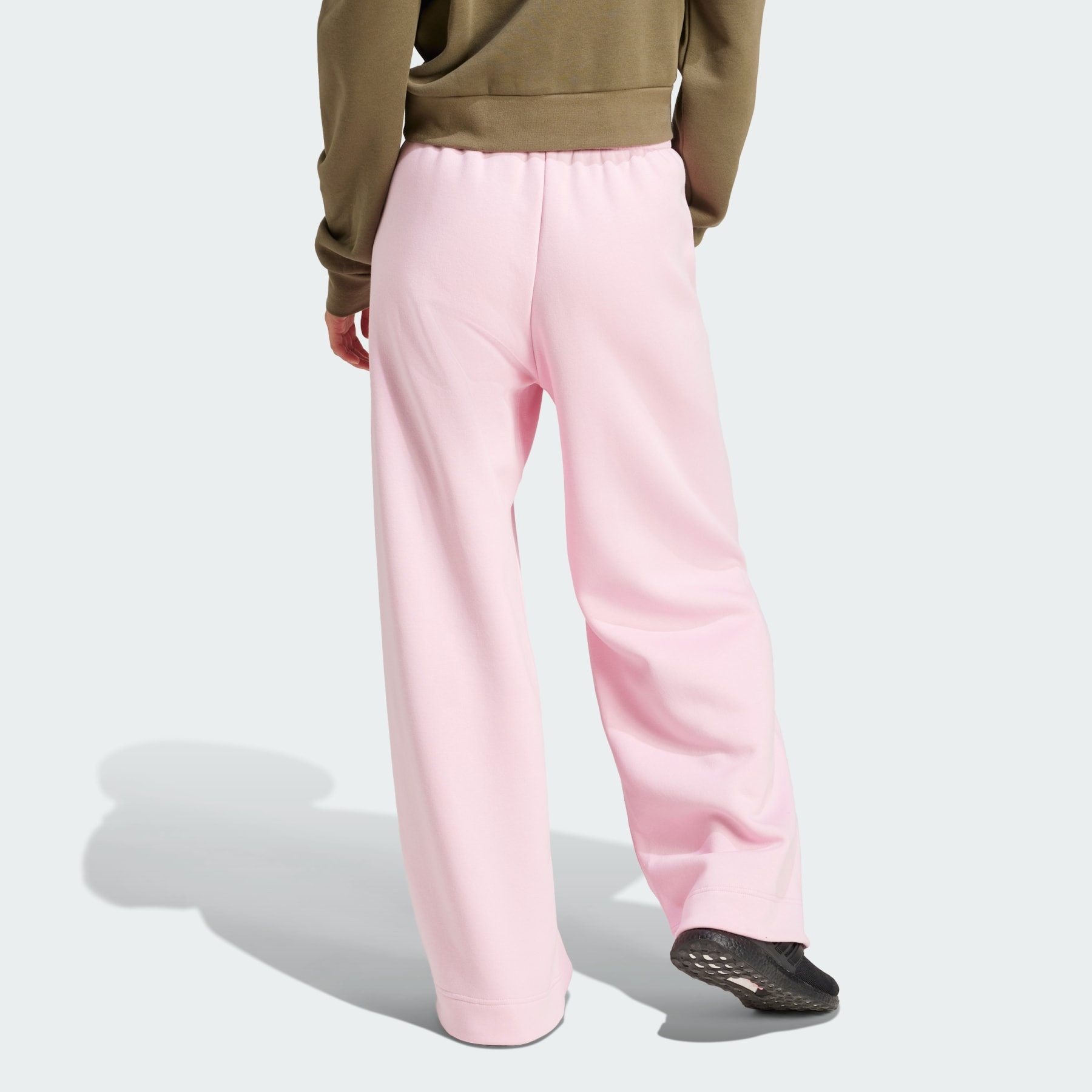ALL SZN Fleece Loose Wide-Leg Pants - 3