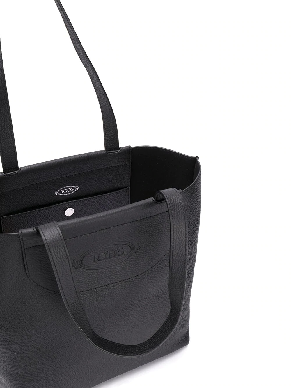 debossed logo tote bag - 5