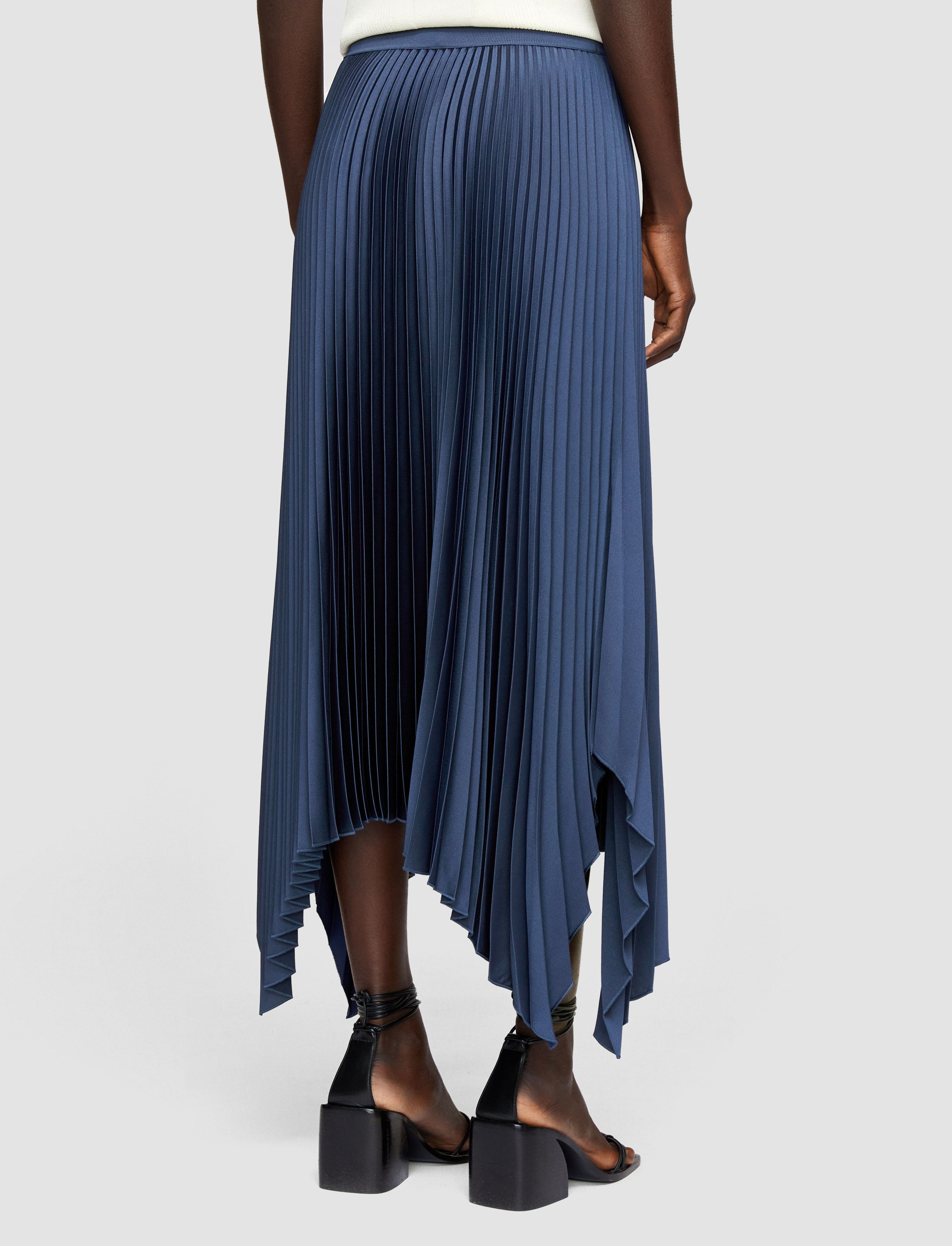 Ade Knit Weave Plissé Skirt - 5