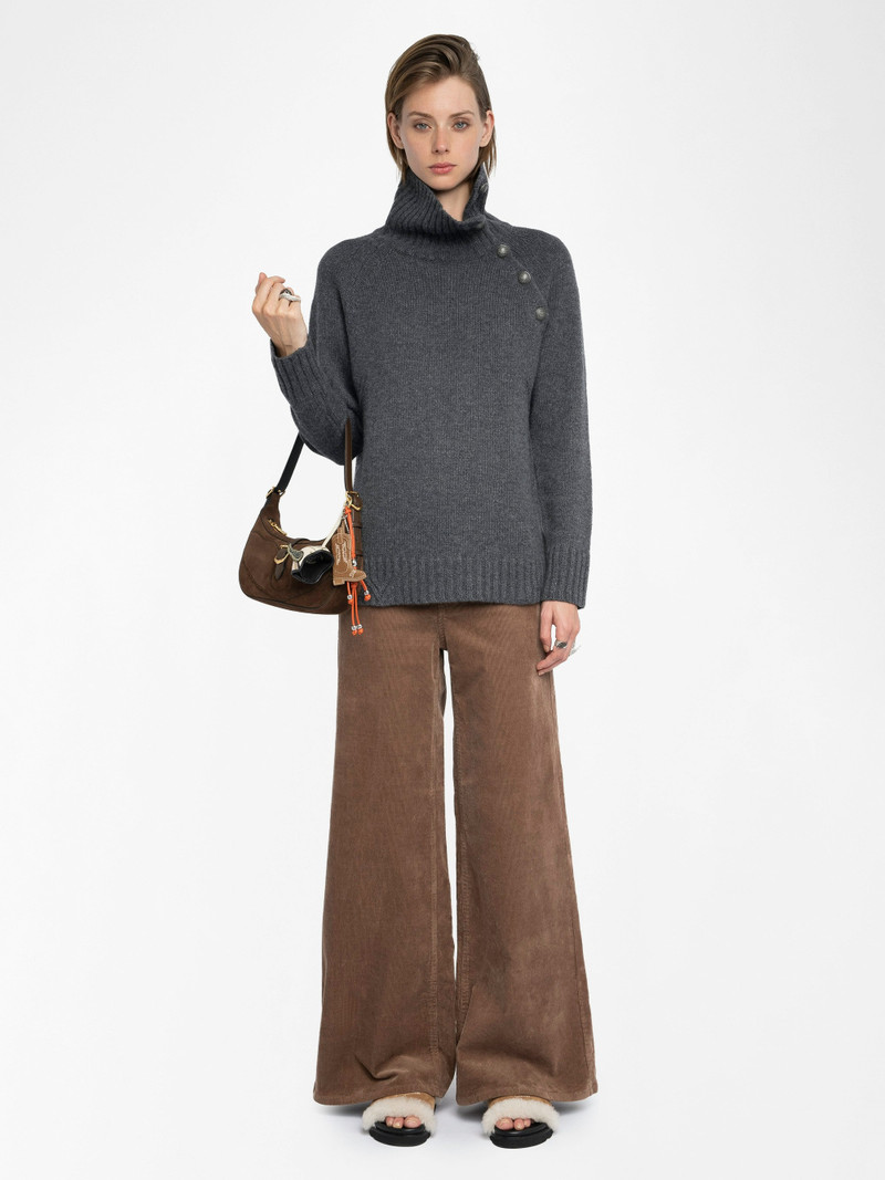 Zadig & Voltaire Mora 100% Cashmere Sweater outlook