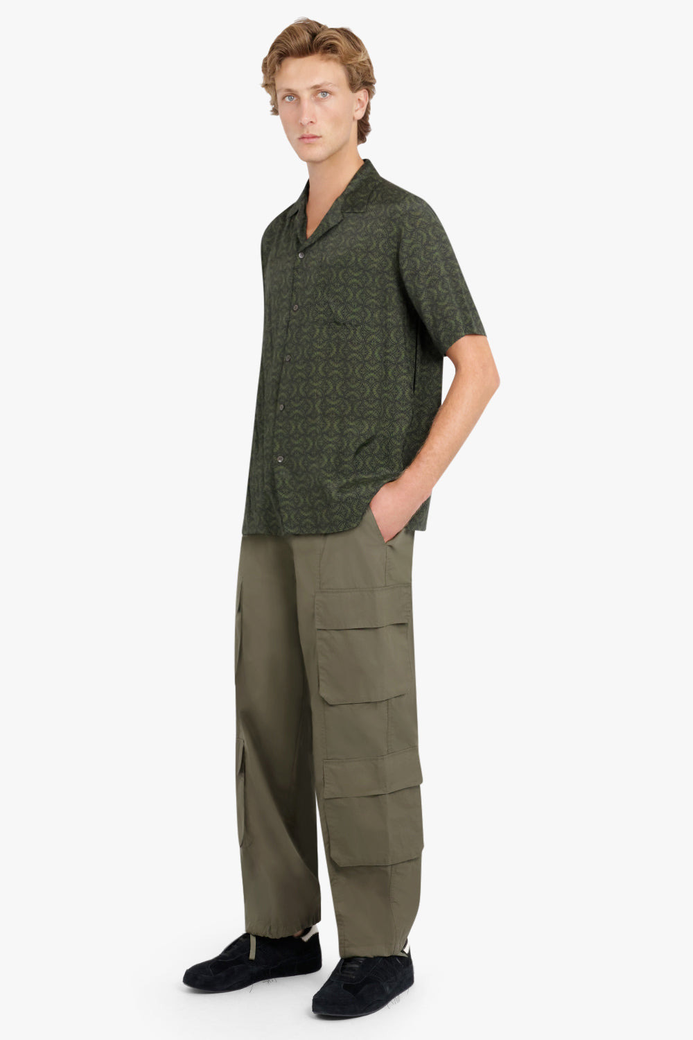 RELAXED UTILITY QUATRO CARGO PANTS | KHAKI - 2