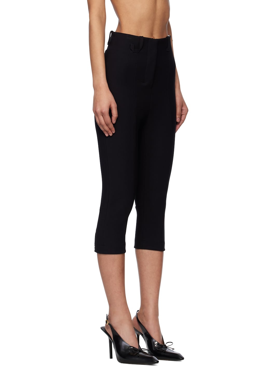 Black La Croisière 'The Capri' Trousers - 2
