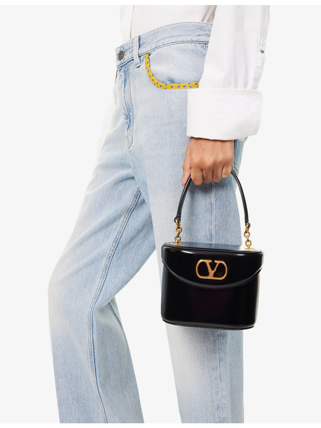 Vain Vanity Mini Leather Cross Body Bag - 7