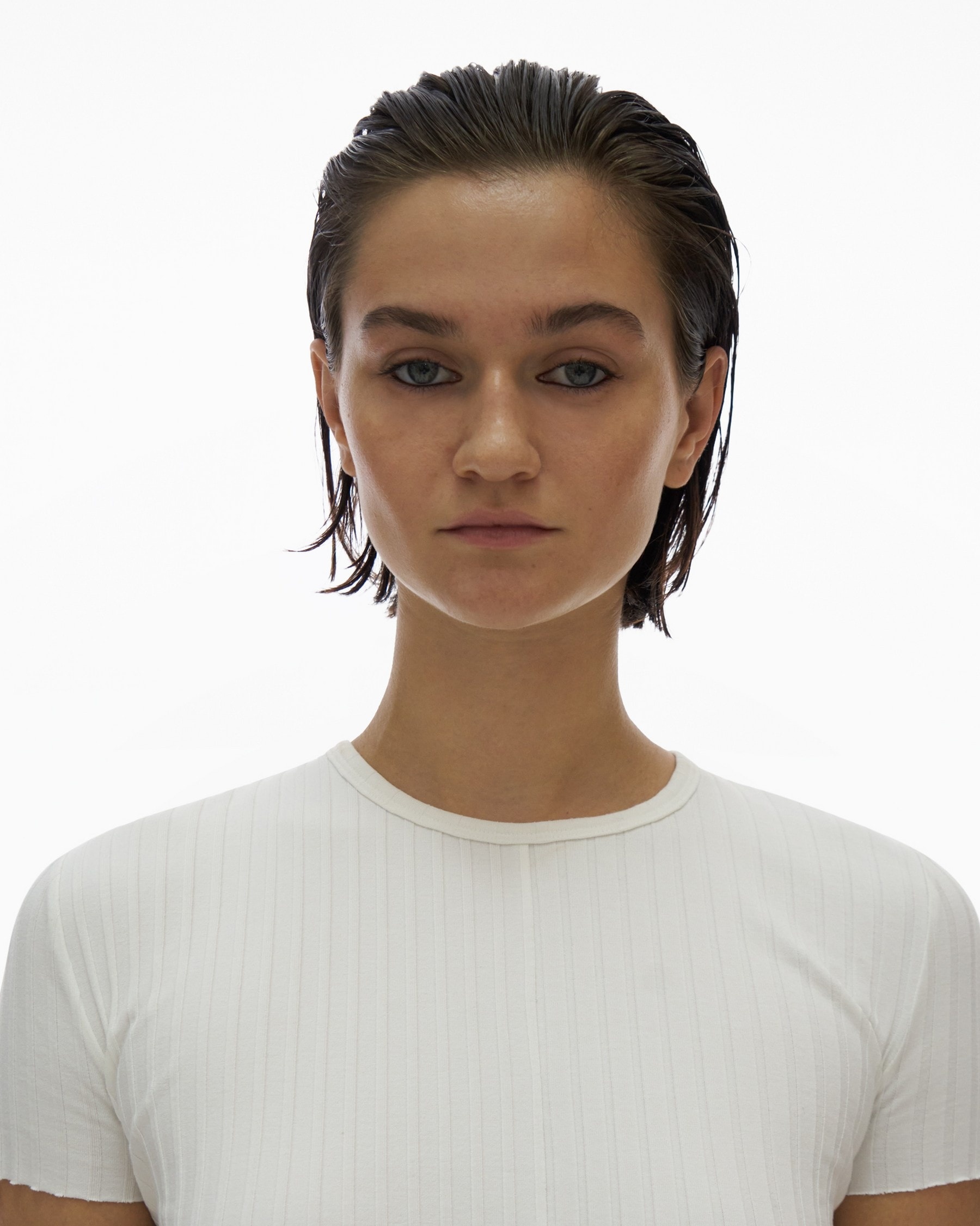 LUXE PIMA SHORT-SLEEVE TOP - 7