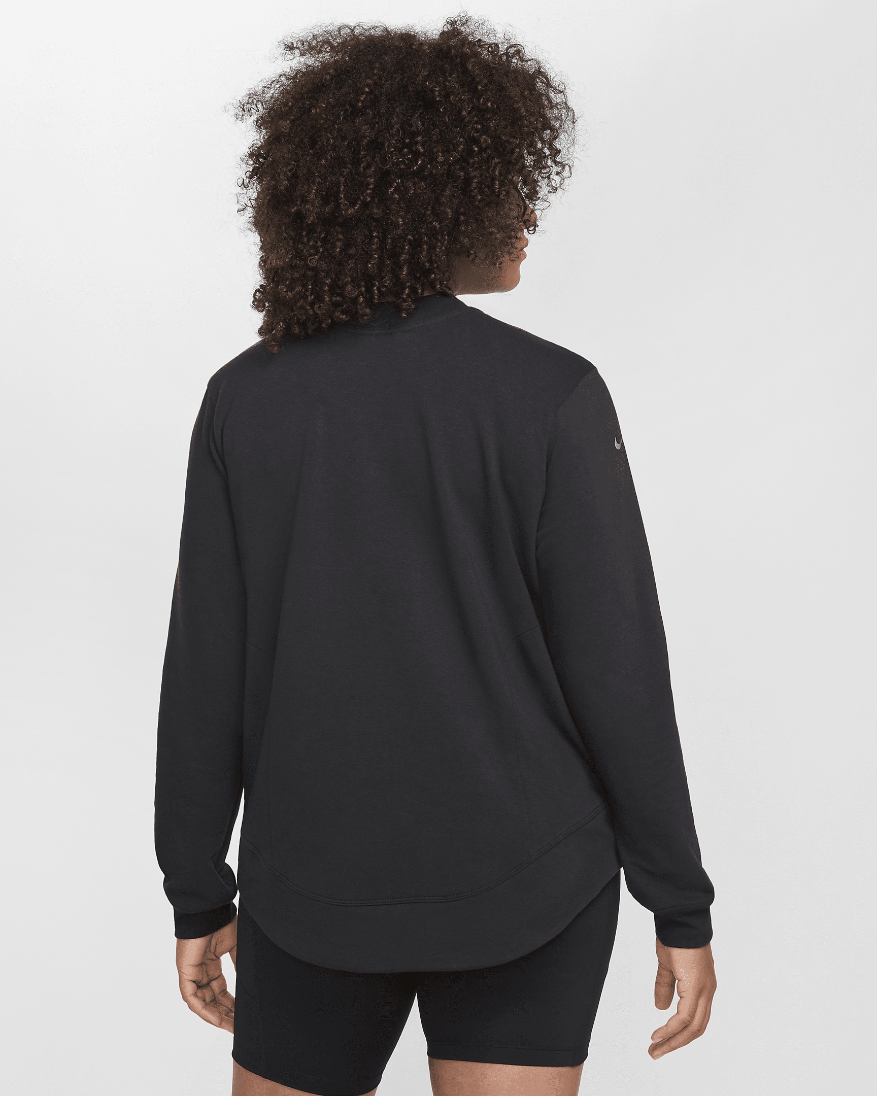 Nike (M) One Women's Reversible French Terry Pullover Top (Maternity) - 7