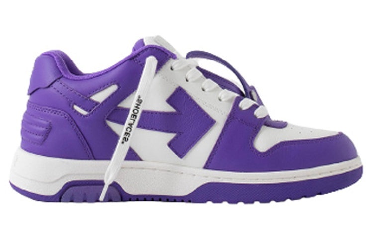 (WMNS) Off-White Out Of Office Low-Top Sneaker 'Purple White' OWIA259F22LEA0010137 - 2