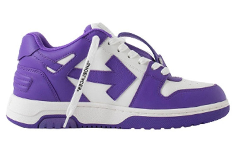 Off-White (WMNS) Off-White Out Of Office Low-Top Sneaker 'Purple White' OWIA259F22LEA0010137 outlook