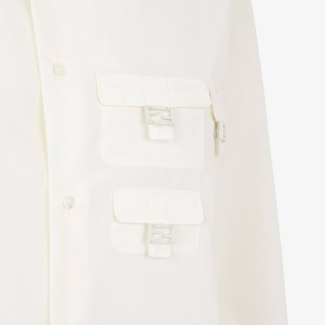 White cotton shirt - 3