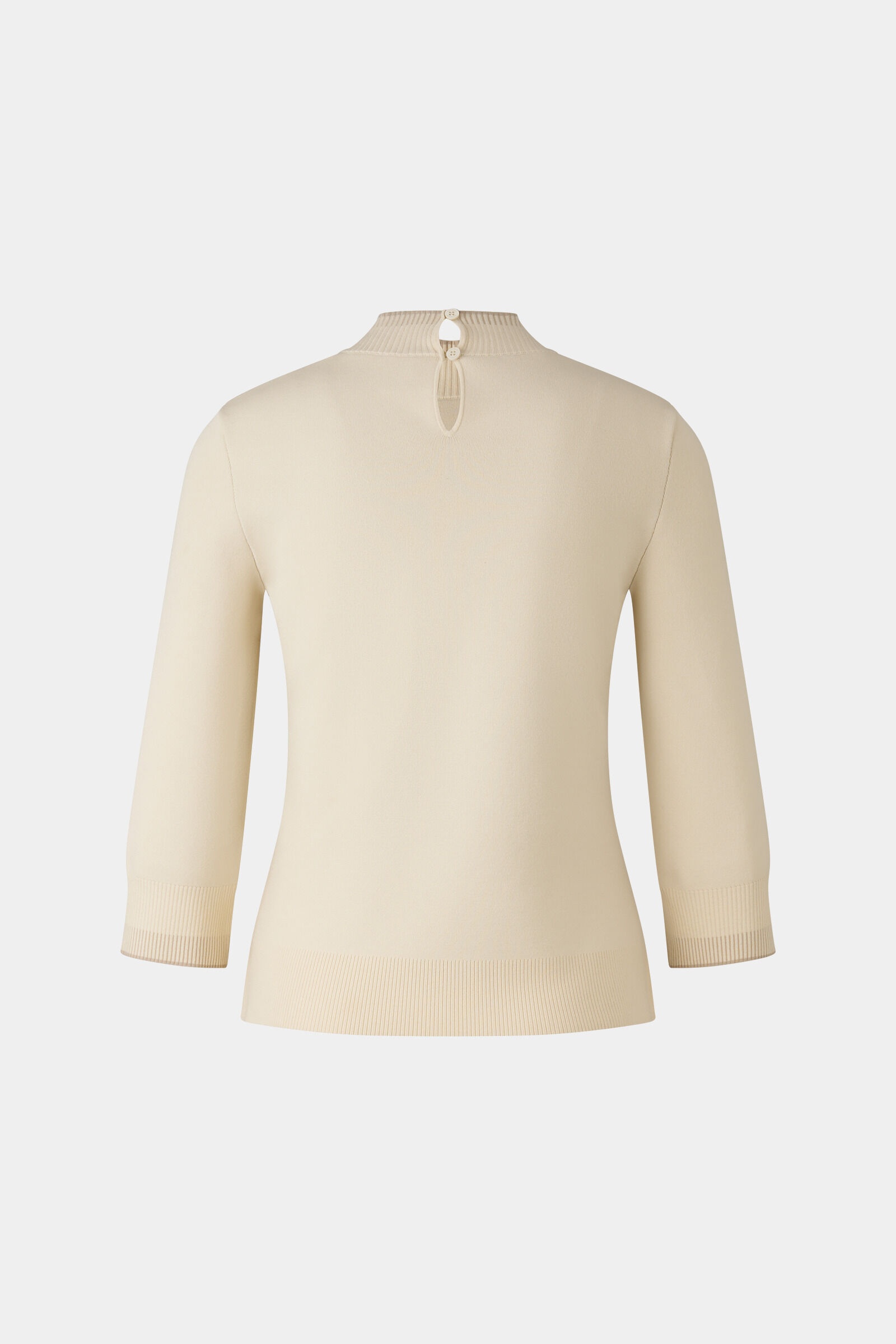 Berrit knitted shirt in Cream - 8