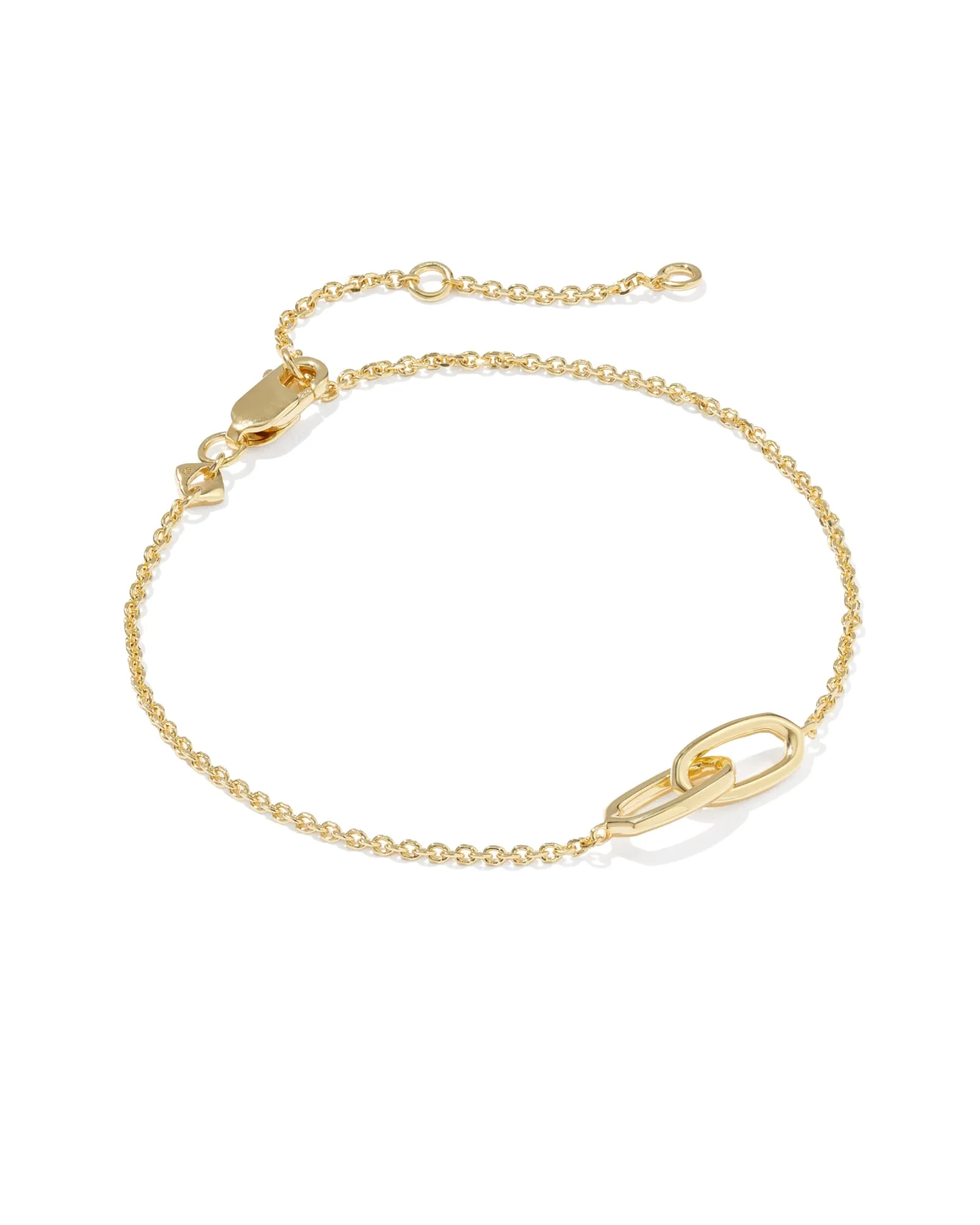 Danielle 18k Gold Vermeil Interlocking Bracelet - 1