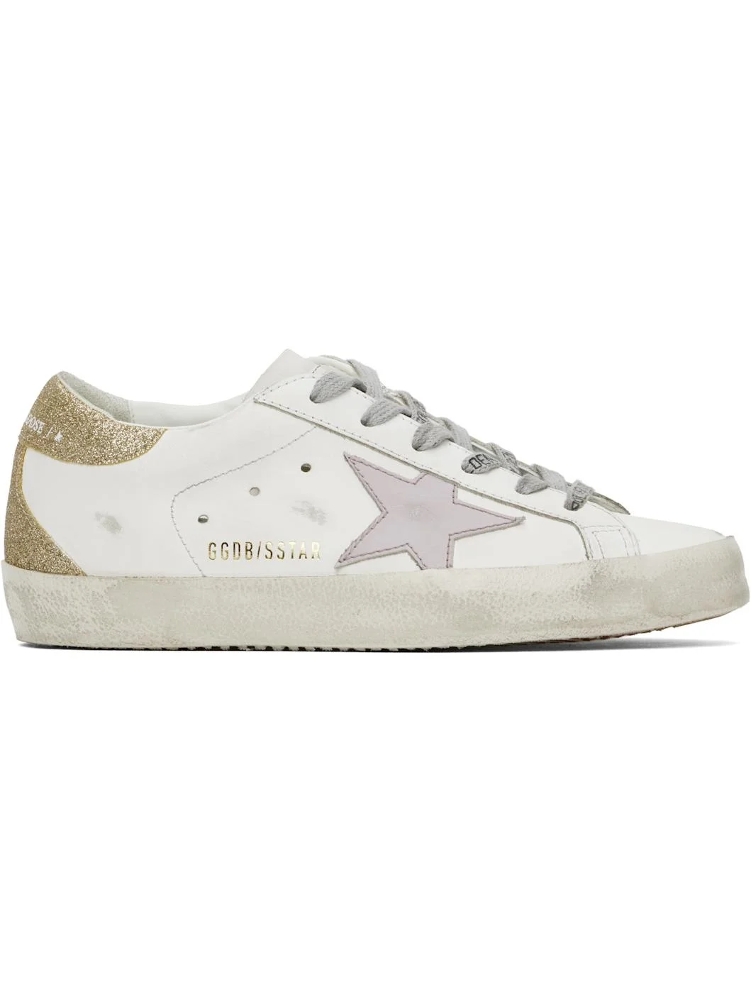 White Super-Star Sneakers - 1