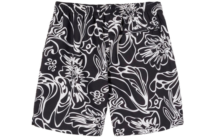 Stussy Wavy Hawaiian Water Short 'Black' 113137 - 2