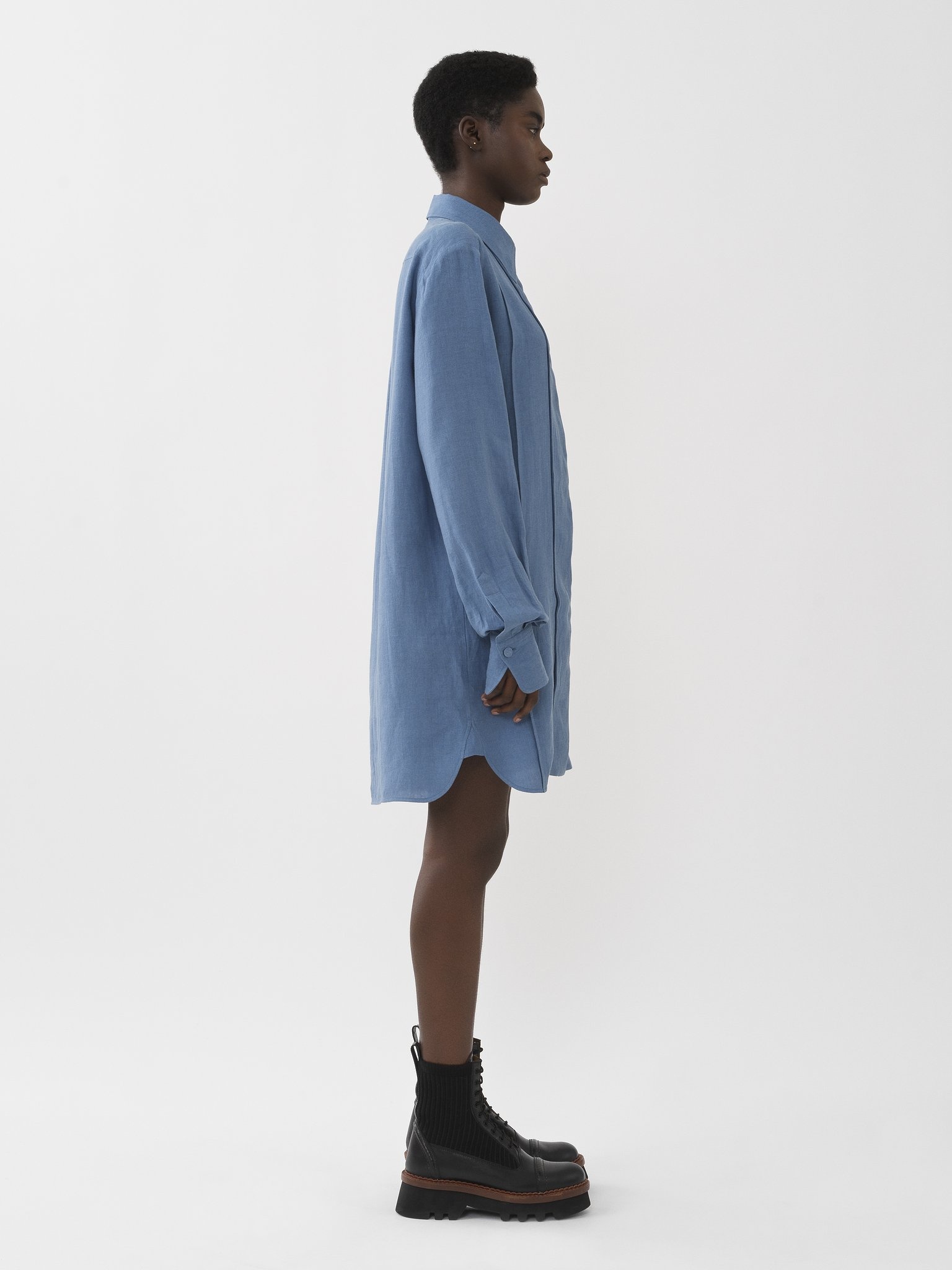 MINI SHIRT DRESS - 4