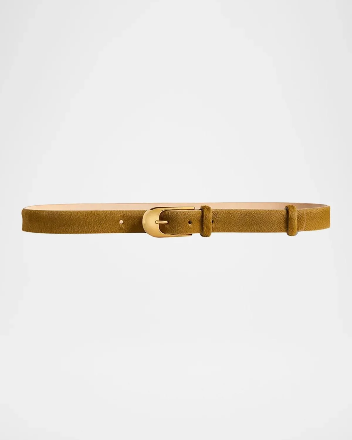 Dome Calf Hair Belt - 1