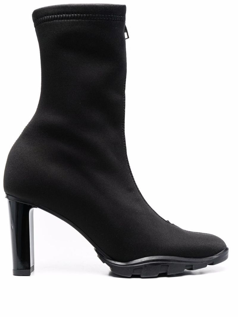 zipped-up ankle boots - 1