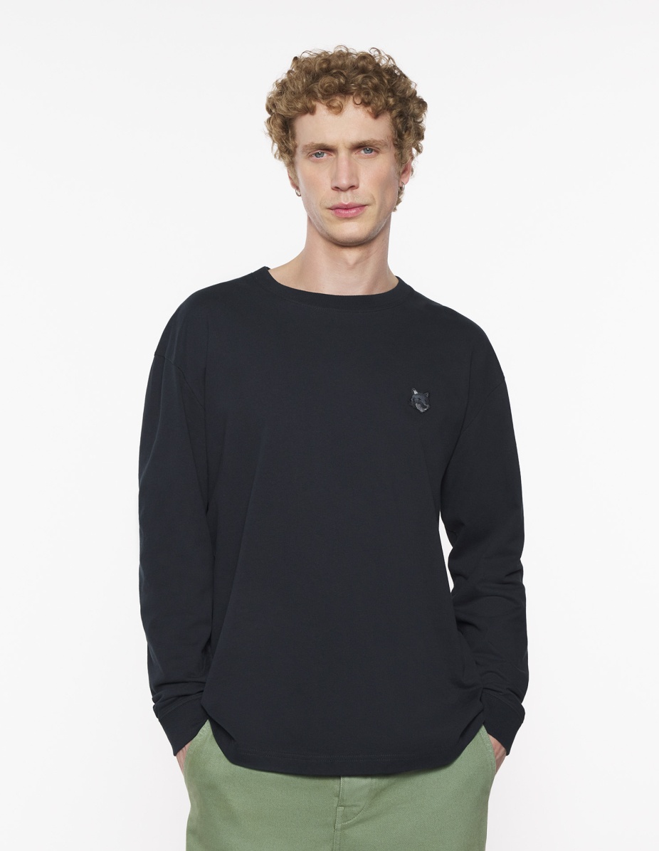 BOLD FOX HEAD PATCH COMFORT LONG SLEEVES TEE SHIRT - 3