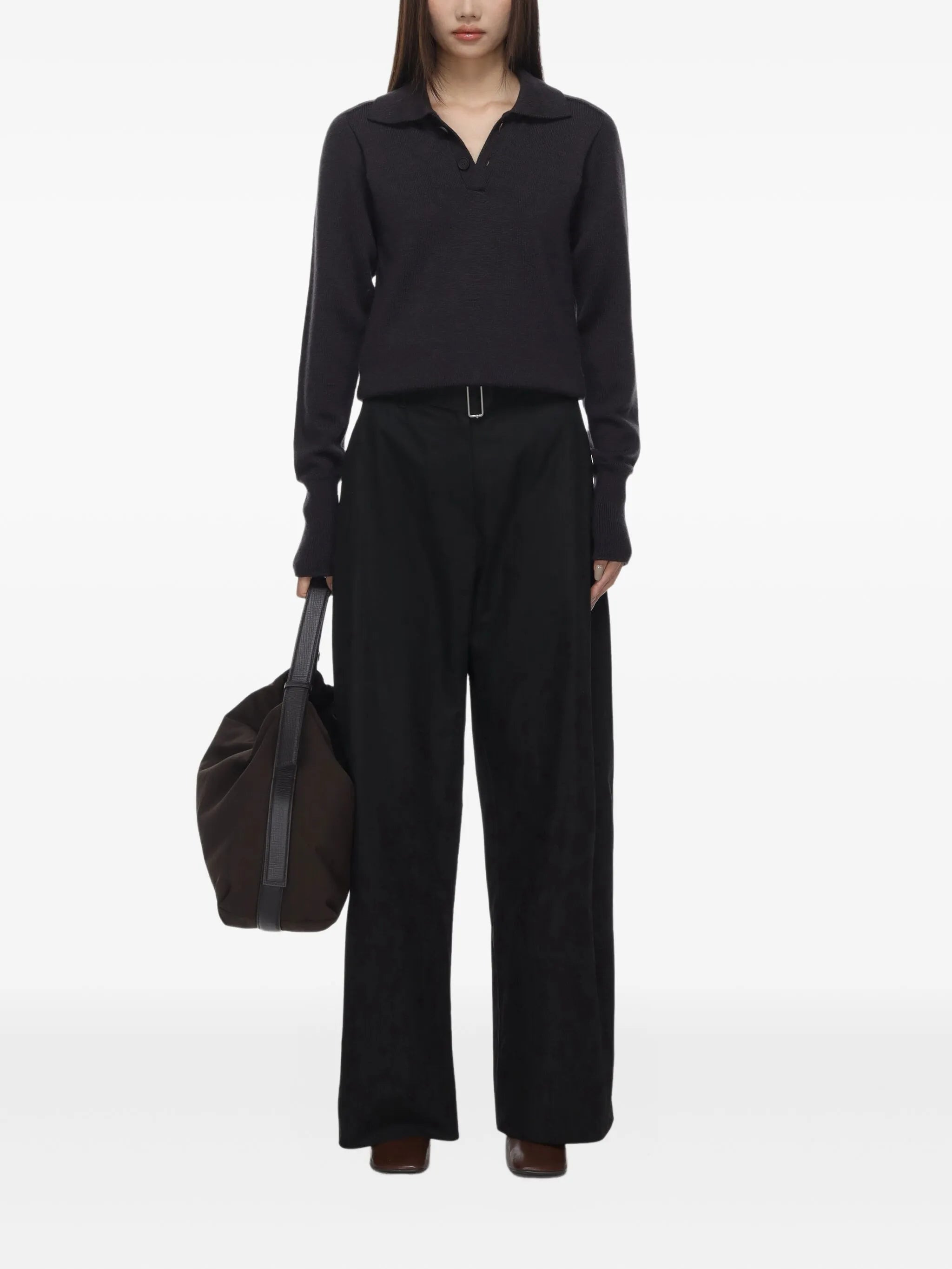 Studio Nicholson Polo-neck Wool Jumper - 2