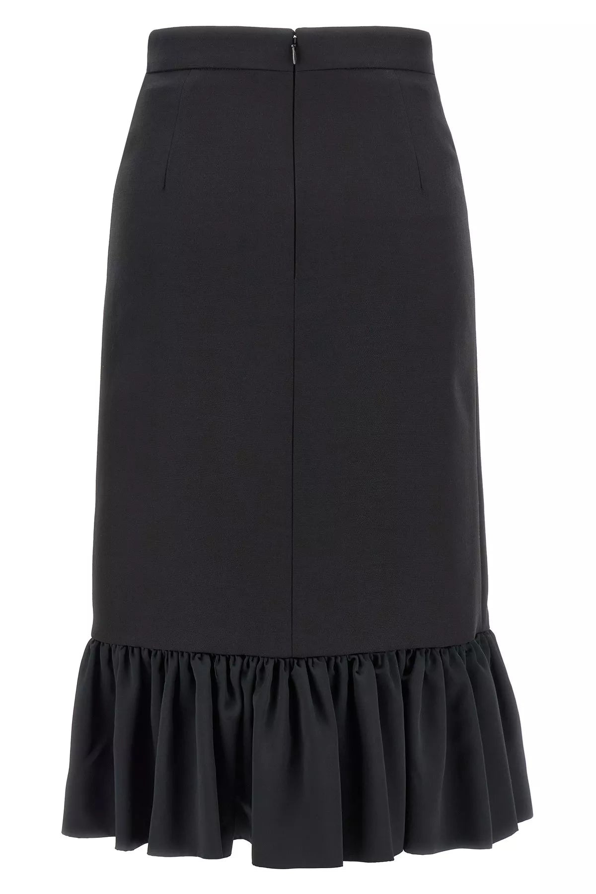 Valentino Garavani Women Valentino Garavani Crepe Couture Skirt - 2