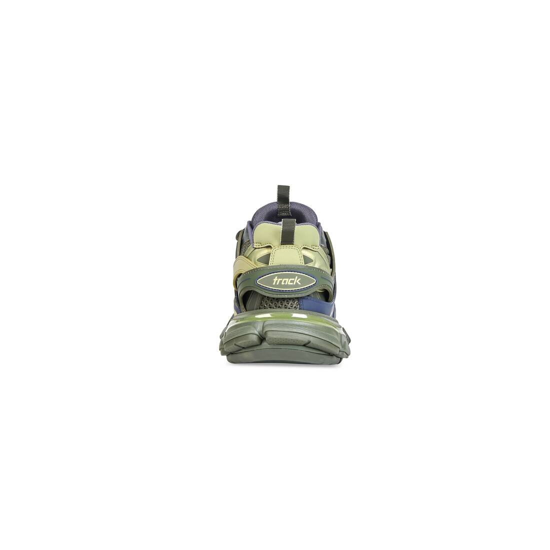 Men's Track Sneaker in Green - 5