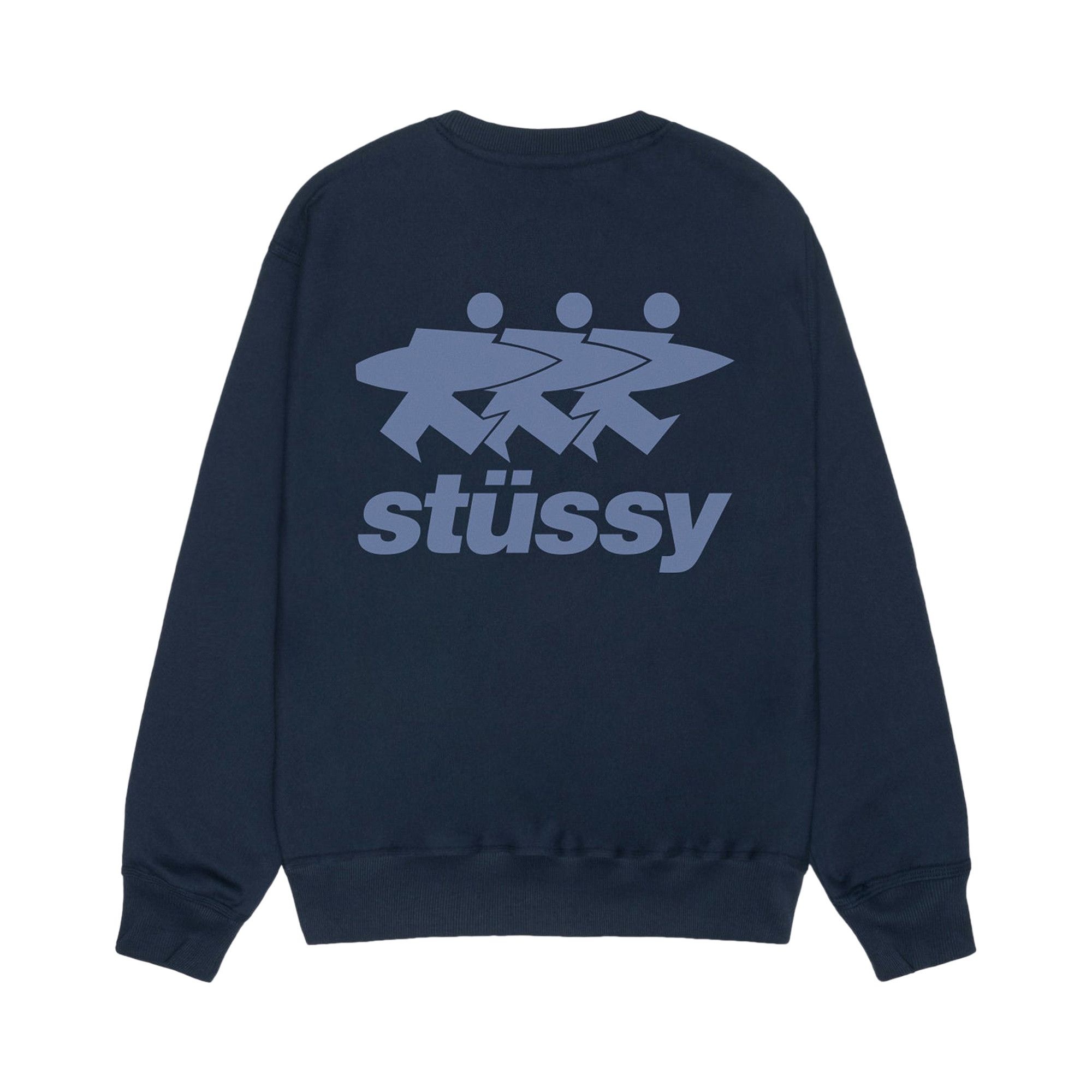 ゼニス新作モデル Stussy Stüssy Surfwalk REVERSIBLE | 'Navy' Crew メンズウェア