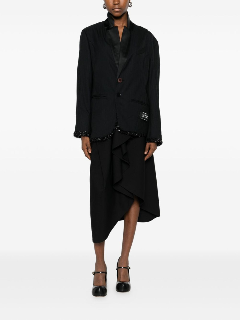 UNDERCOVER sequin-embellished blazer outlook