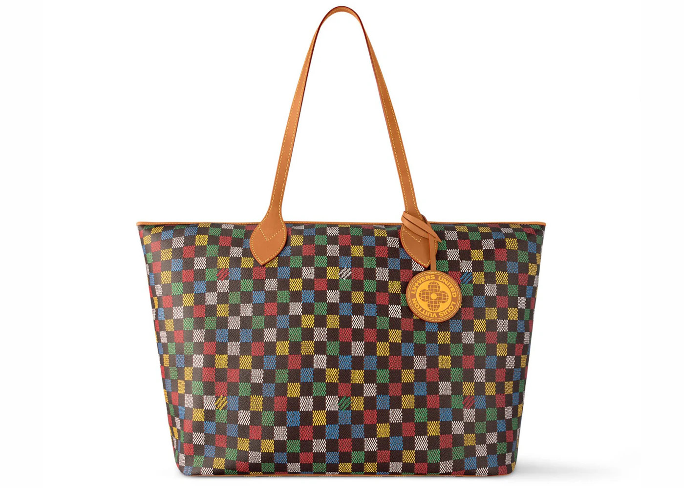 Louis Vuitton Nevereverfull LV Vers Damier Ebene Multicolor - 2