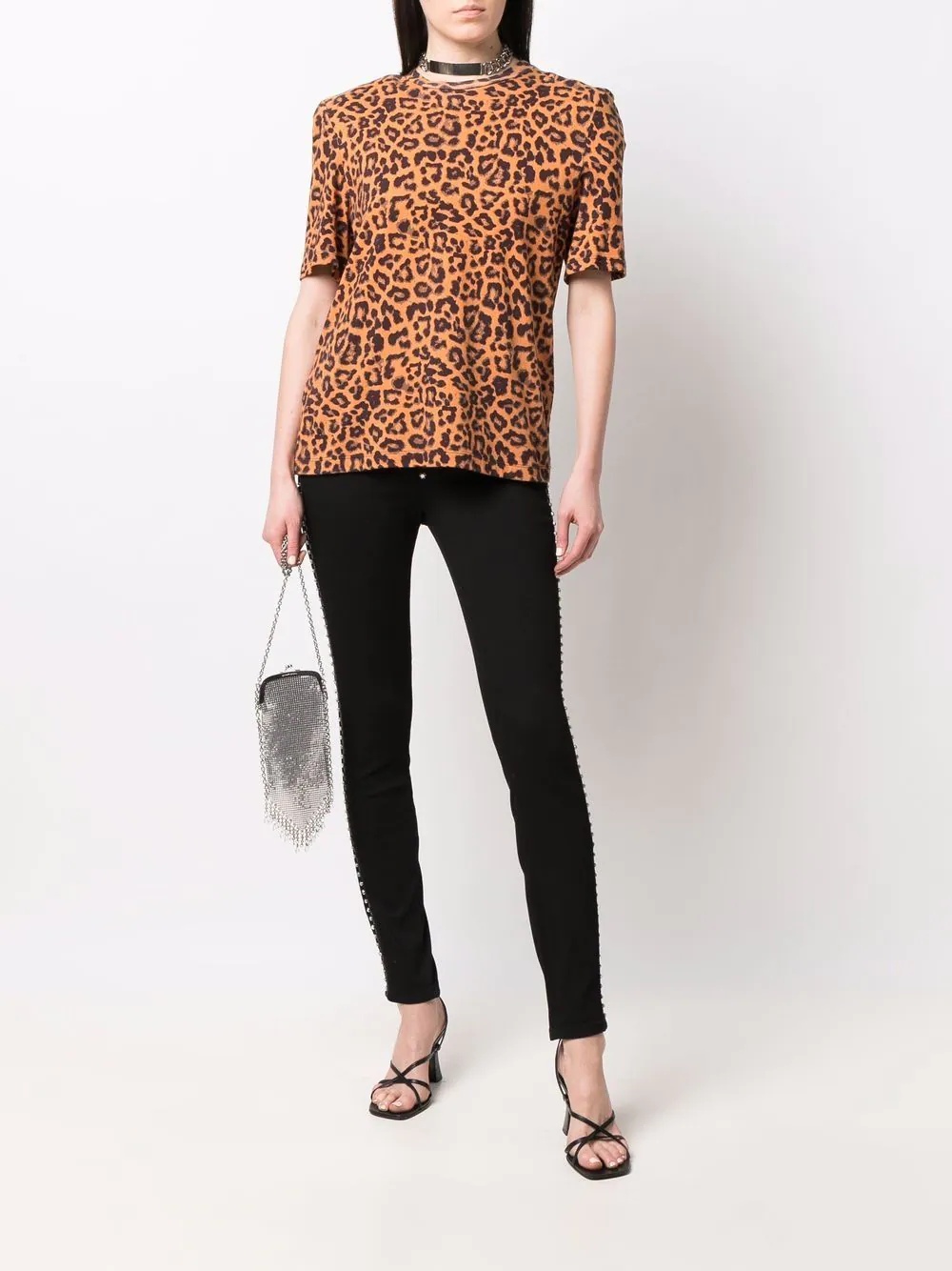 Crystal super high-waist jeggins - 2