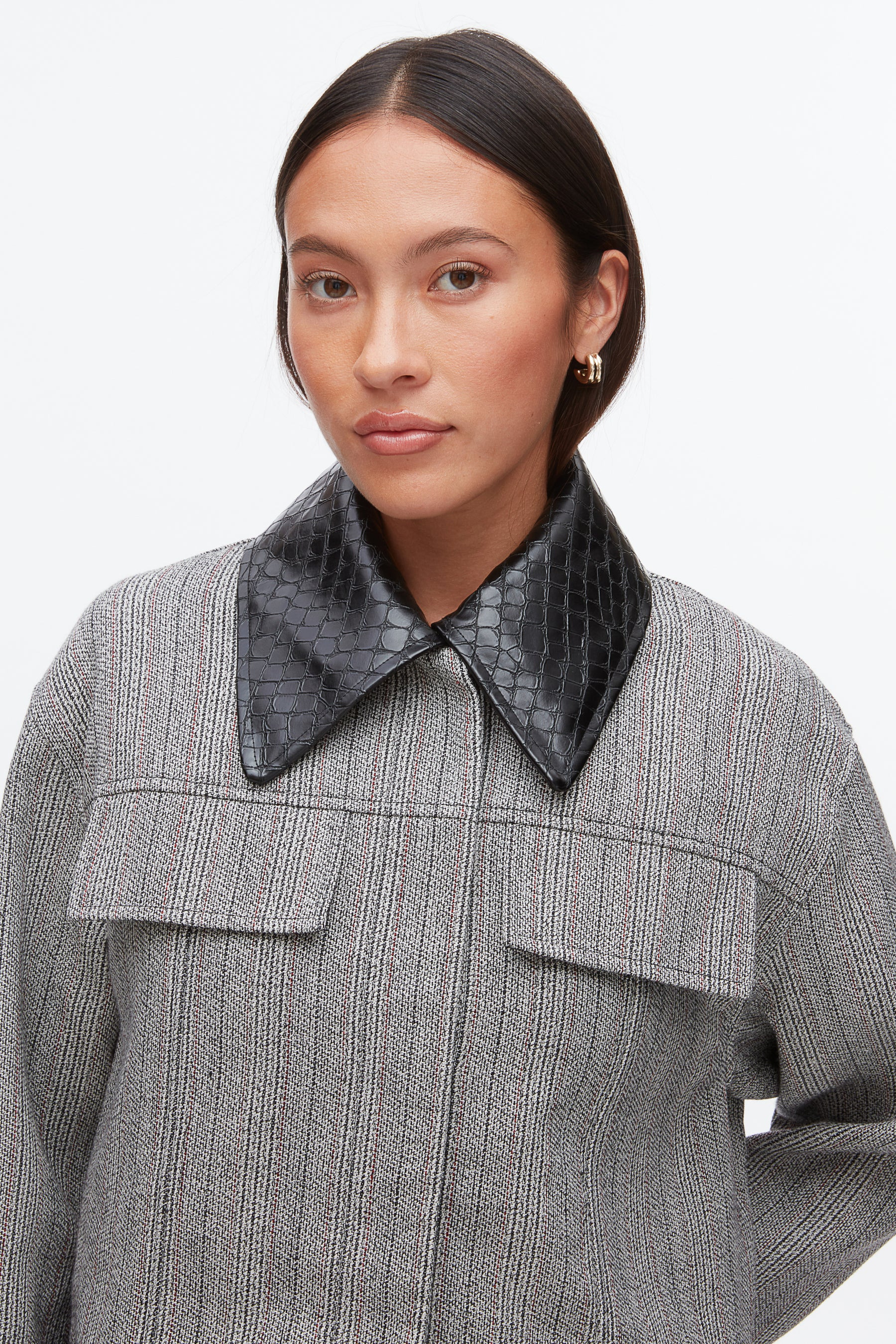 Jaspé Cropped Jacket - 6