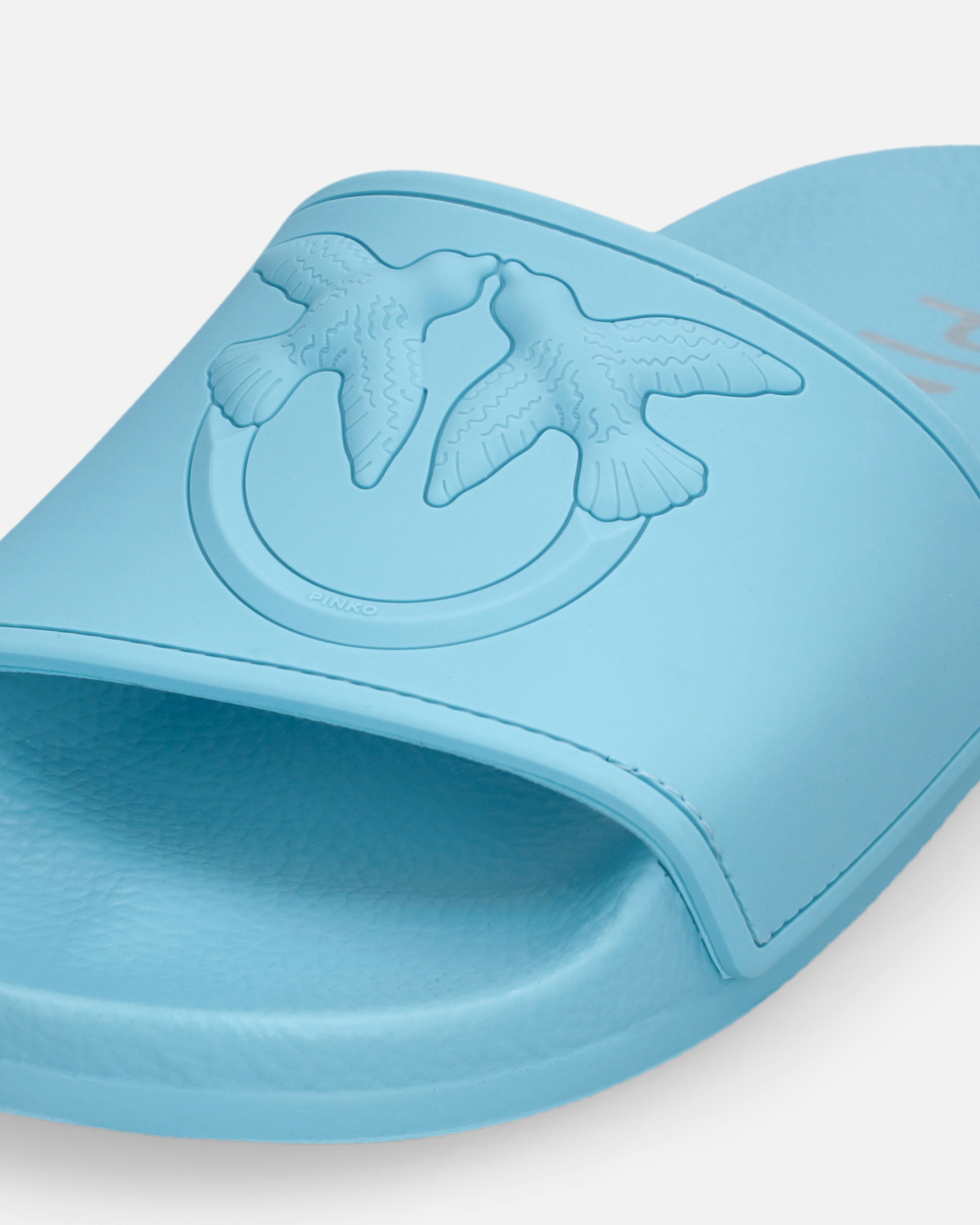 RUBBERIZED SLIPPERS WITH LOVE BIRDS LOGO BAND - 4