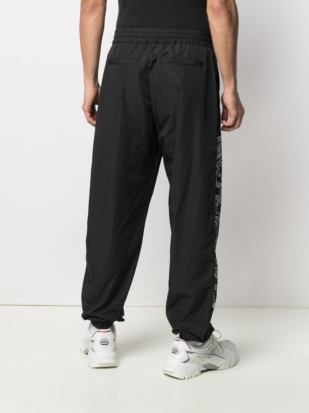 Medusa-motif track pants - 4