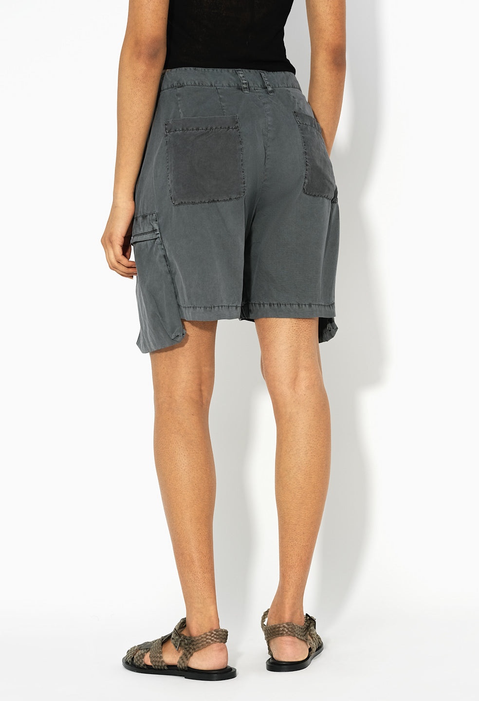 PANELED UTILITY SHORT - 5